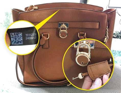 como saber si un vestido michael kors es original|Claves para identificar un bolso Michael Kors auténtico.